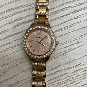 Rose gold, Fossil watch